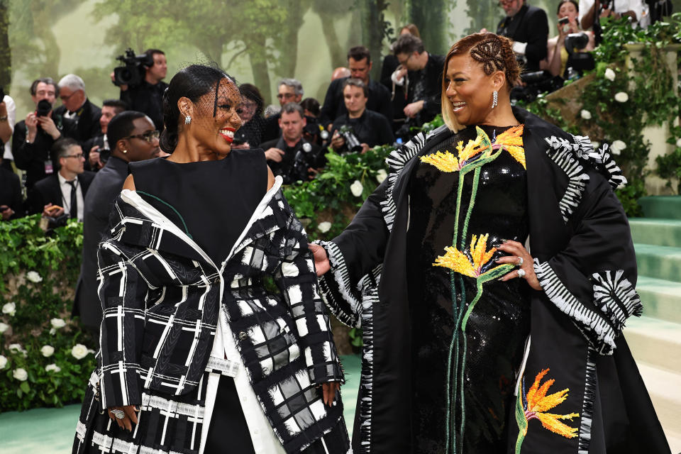 Queen Latifah Joined by Longtime Partner Eboni Nichols at 2024 Met Gala 2