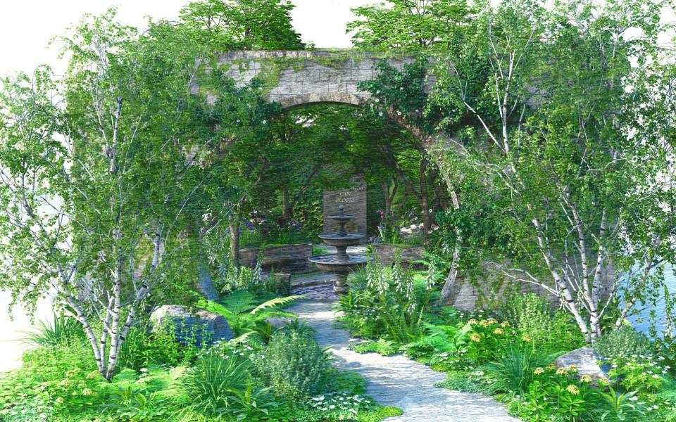 Bridgerton Garden designed by Holly Johnston