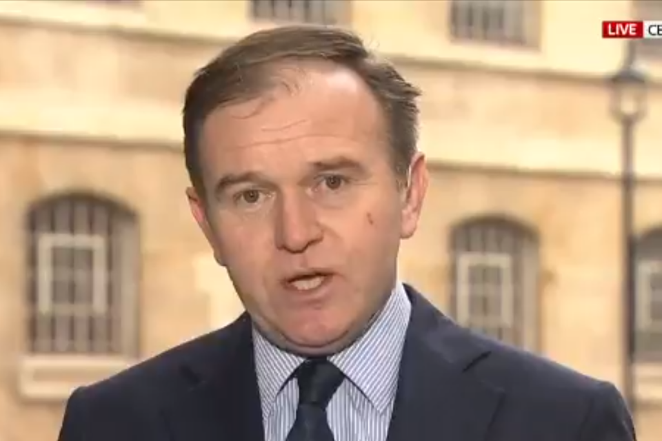 Secretary of State George Eustice (Sky News)