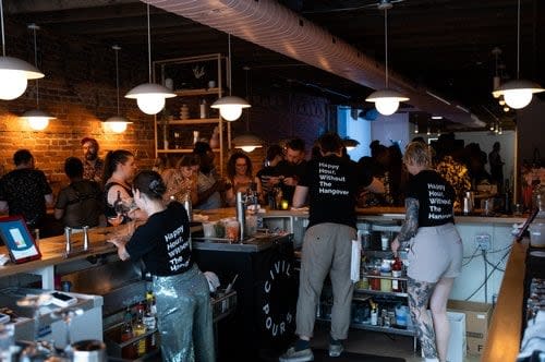 Sobar Social Club held its inaugural party in Toronto last summer to a large turnout.