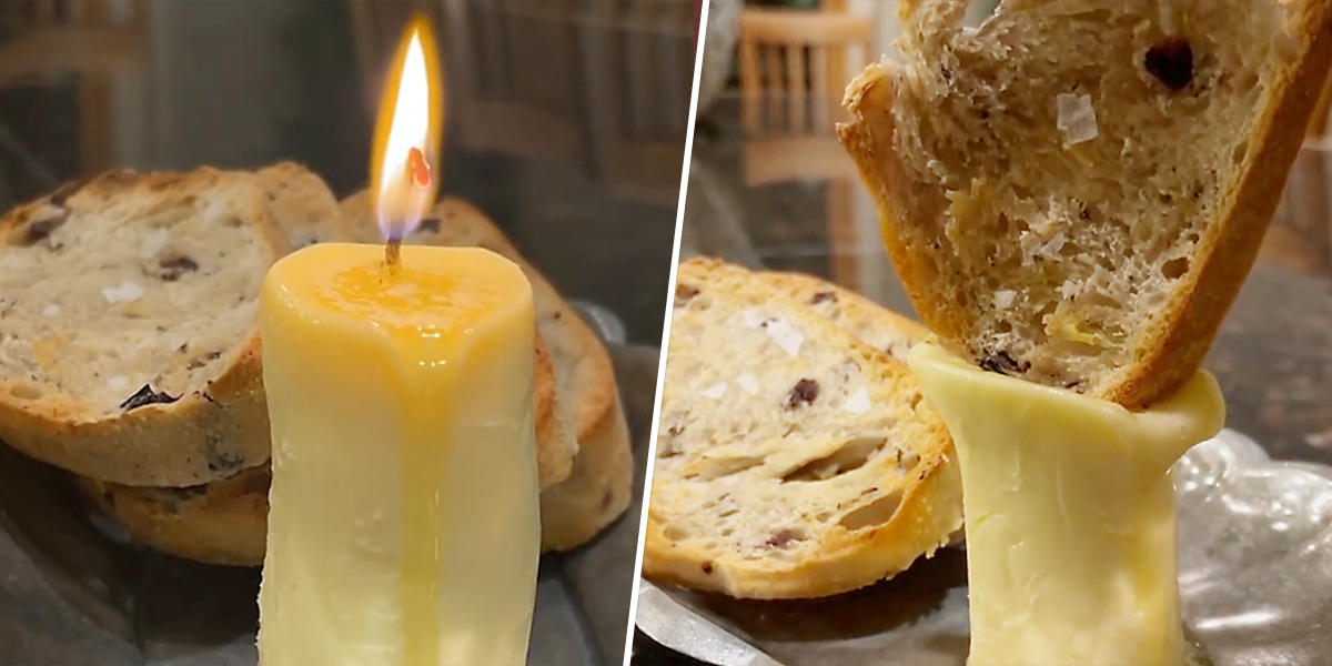 Show-Stopping Butter Candle Is the Ideal Way To Elevate Holiday Meals -  Delishably News