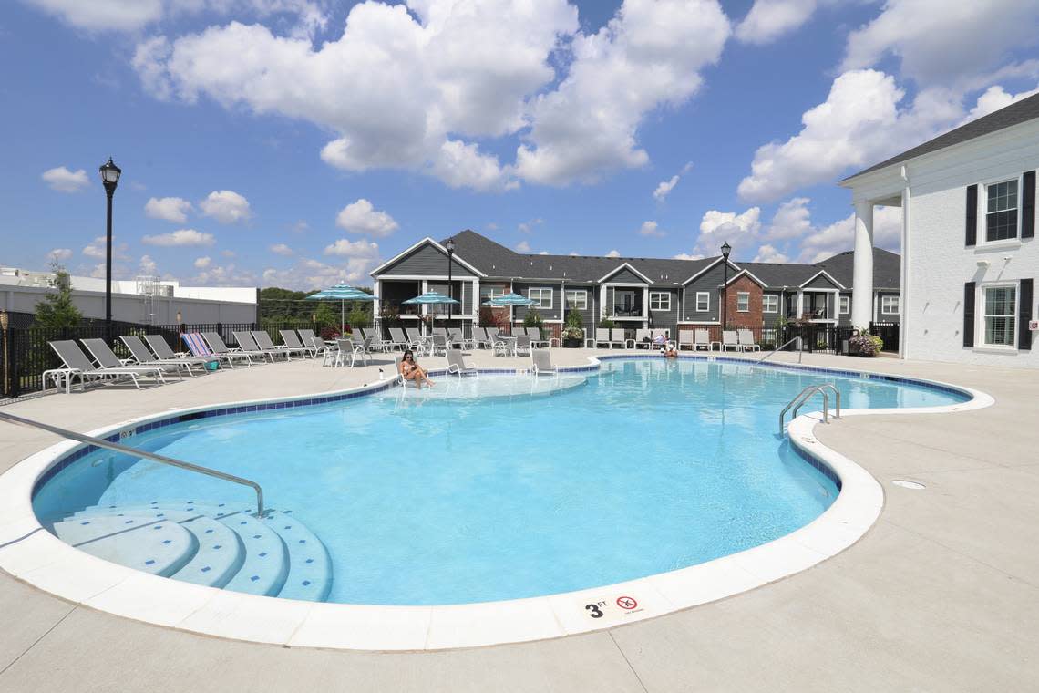 The Indigo apartment complex coming to Mapleleaf Drive will include a saltwater pool as well as clubhouse space and workout room.