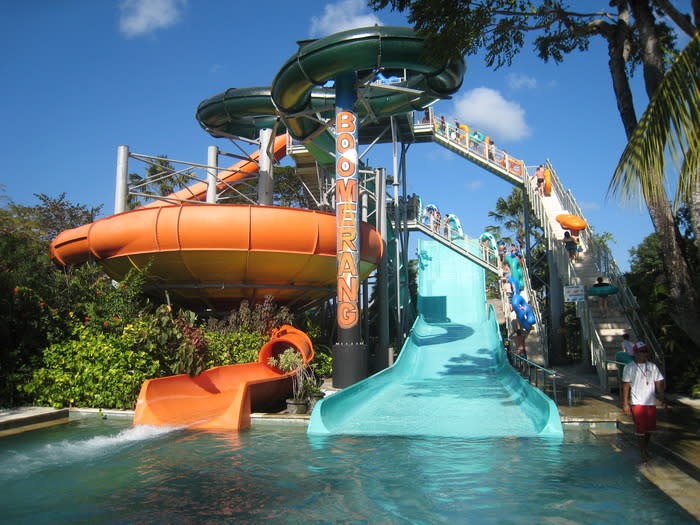 Fun ride: The waterslide definitely make you want to try it.