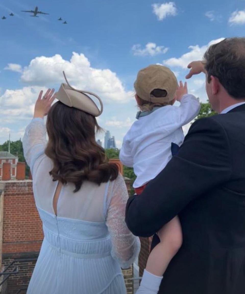 Princess Eugenie Shares Photos from Trooping the Colour on Instagram