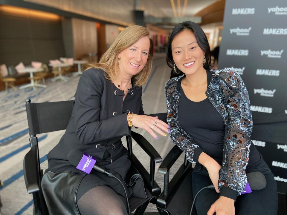 WNBA Commissioner Cathy Engelbert at the 2020 MAKERS Conference 