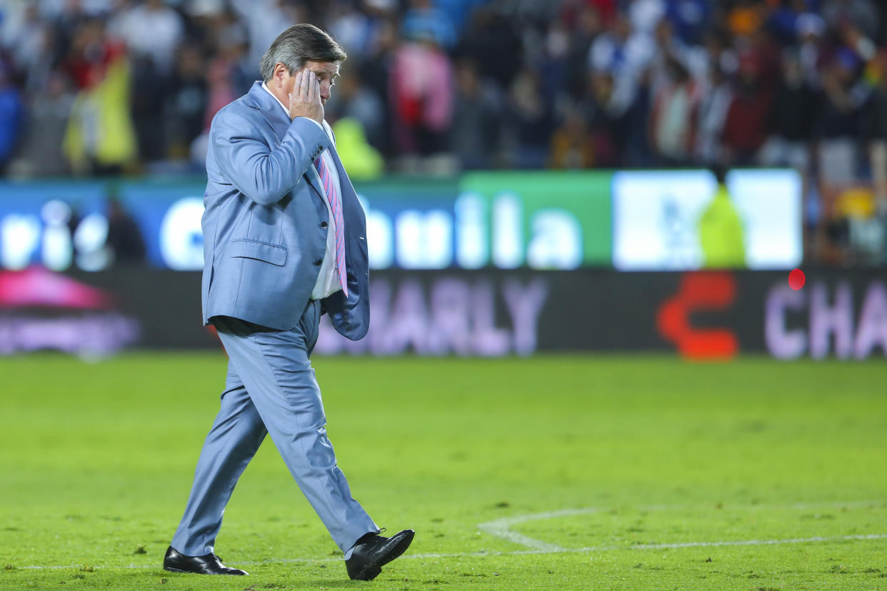 Miguel Herrera fue destituido como técnico de Tigres (Foto de: Agustin Cuevas/Getty Images)