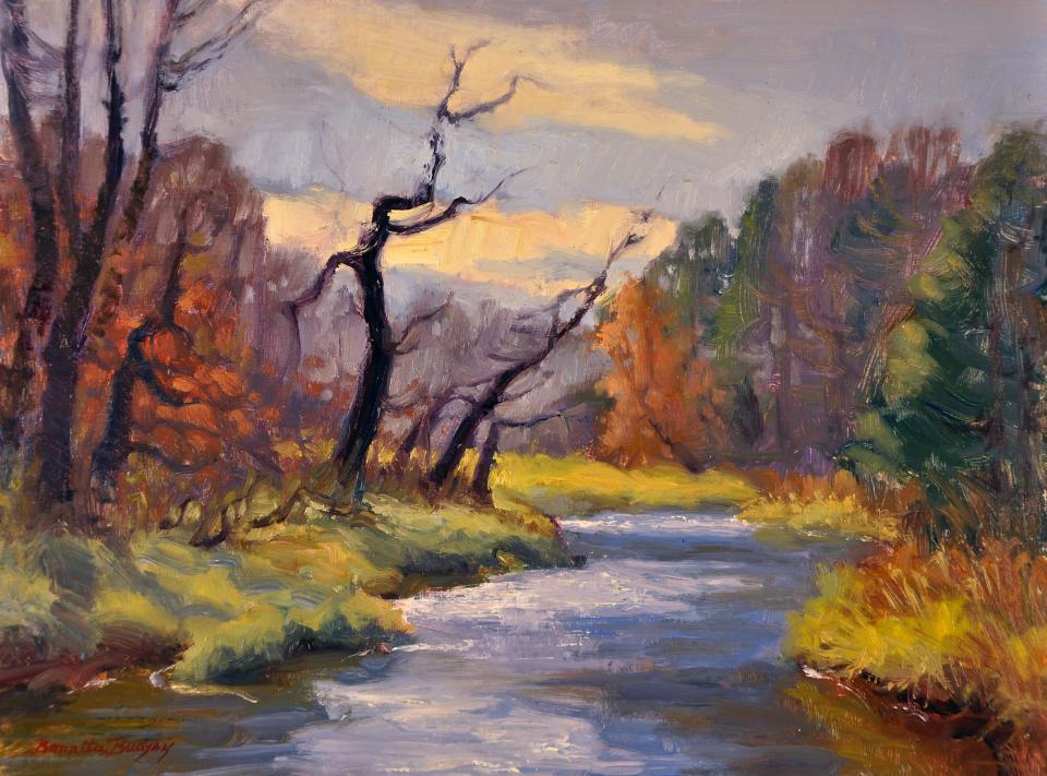 'A Bend In The Branch River' by Bonnita Budysz