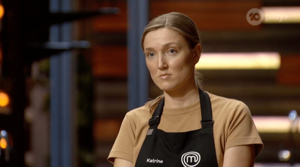 Katrina said she didn't mind so much leaving after a bread challenge as she didn't go into the judging knowing if her food tasted great. Photo: Ten