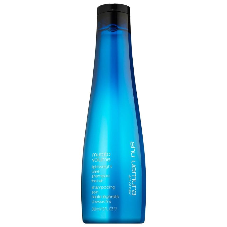 <p><a href="https://go.redirectingat.com?id=74968X1596630&url=https%3A%2F%2Fwww.sephora.com%2Fproduct%2Fmuroto-volume-lightweight-care-shampoo-for-fine-hair-P449373&sref=https%3A%2F%2Fwww.bestproducts.com%2Fbeauty%2Fg44087761%2Fshampoo-for-fine-hair%2F" rel="nofollow noopener" target="_blank" data-ylk="slk:Shop Now;elm:context_link;itc:0;sec:content-canvas" class="link ">Shop Now</a></p><p>Muroto Volume Lightweight Care Shampoo</p><p>$52.00</p><p>sephora.com</p>