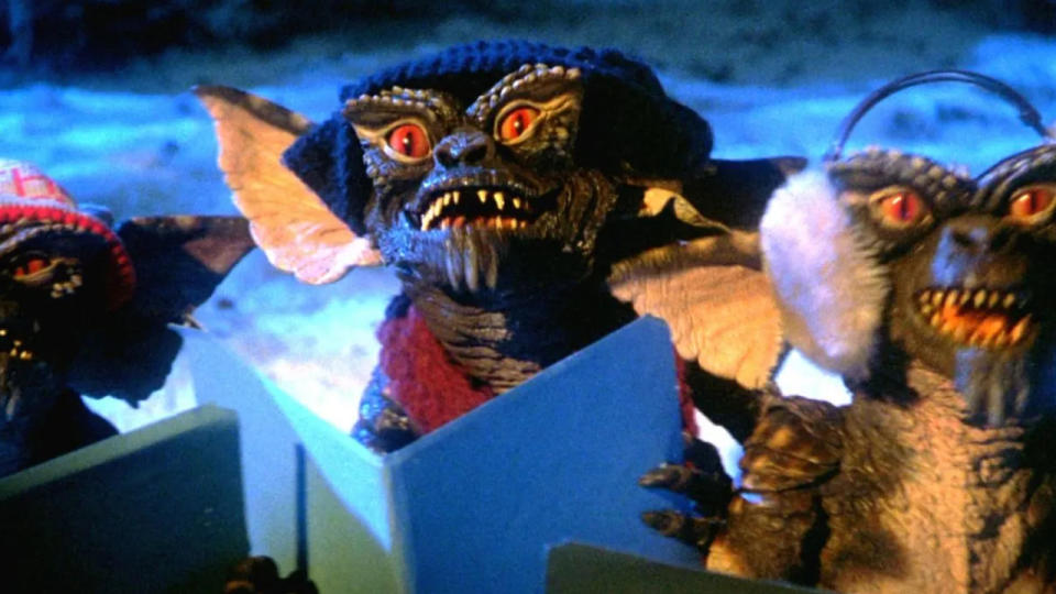 Caroling creatures from Gremlins