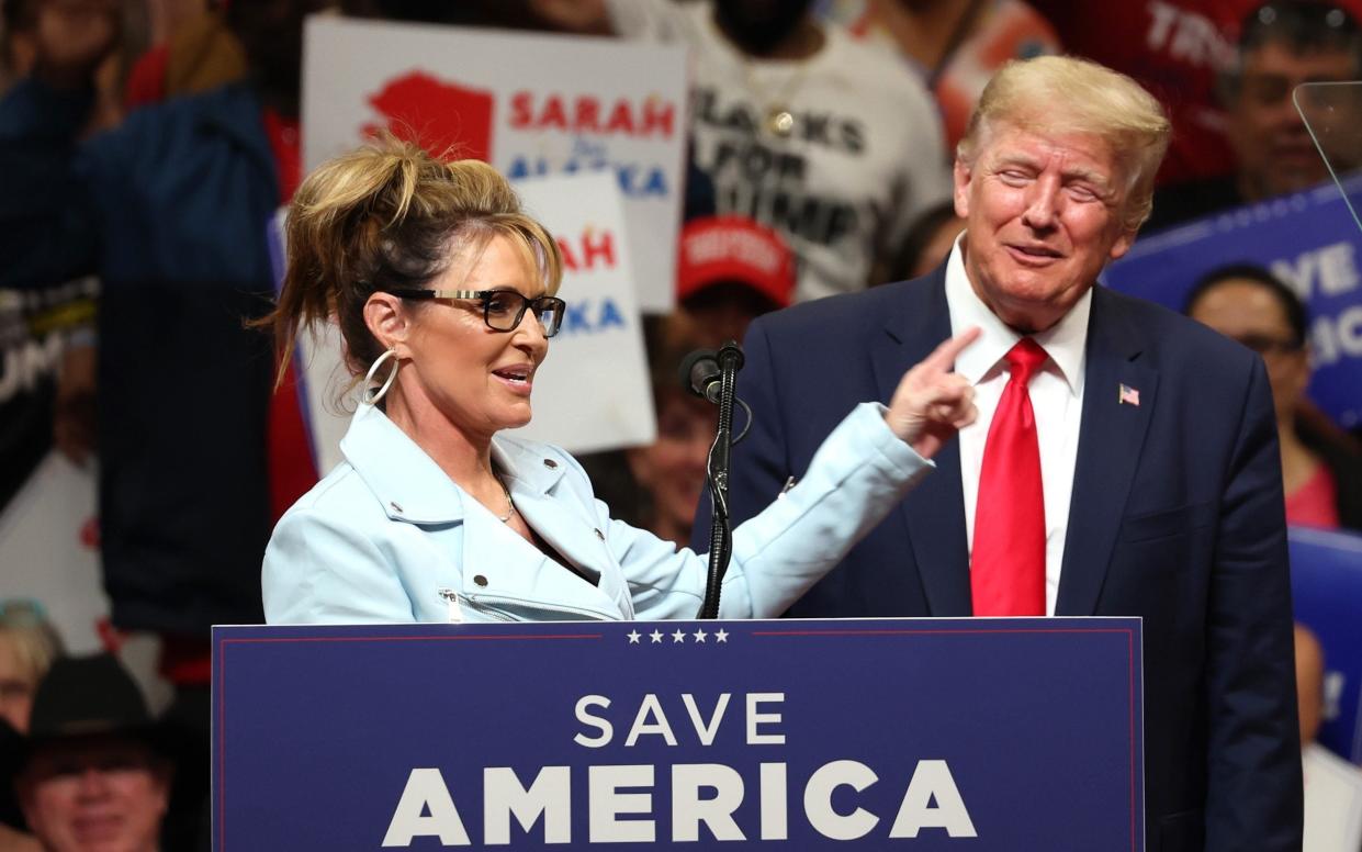 Sarah Palin is planning to make her political comeback - and she even has the backing of Donald Trump - Justin Sullivan 