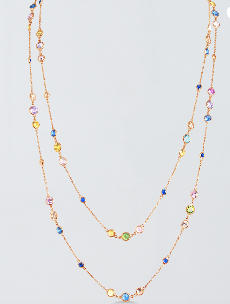 Candy Town Two-Layered Necklace. PHOTO: Luxequisite