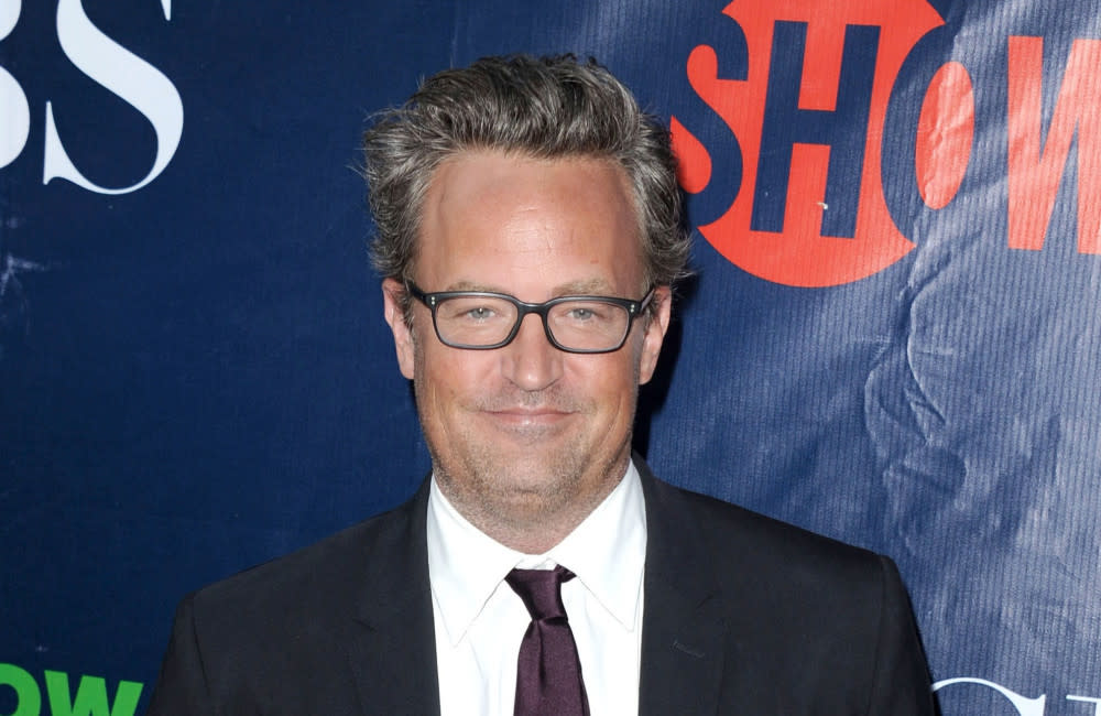 Matthew Perry fans are paying tribute to the late actor by flocking to the restaurant below the apartment block where ‘Friends’ was shot credit:Bang Showbiz