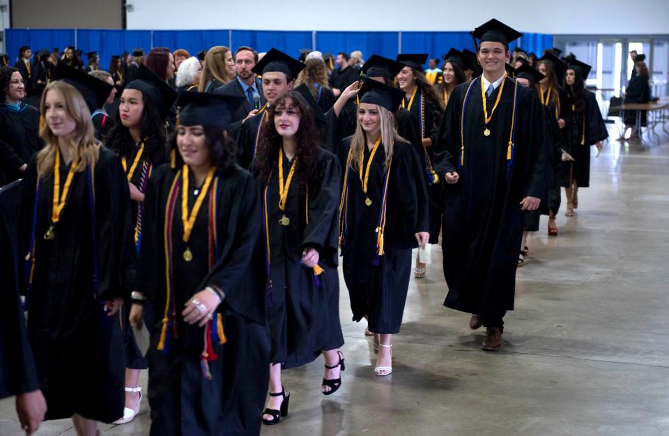 Dreyfoos School of the Arts' Class of 2023 graduate in May.