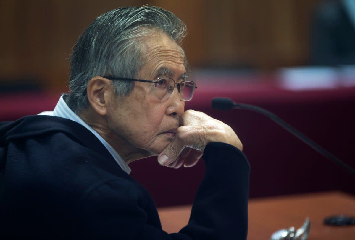 PERÚ-CHILE FUJIMORI (AP)