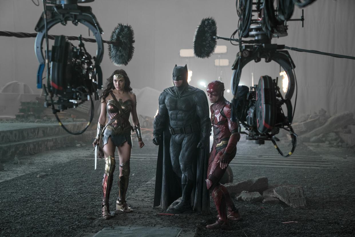 Behind the scenes of Justice League (Warner Bros)