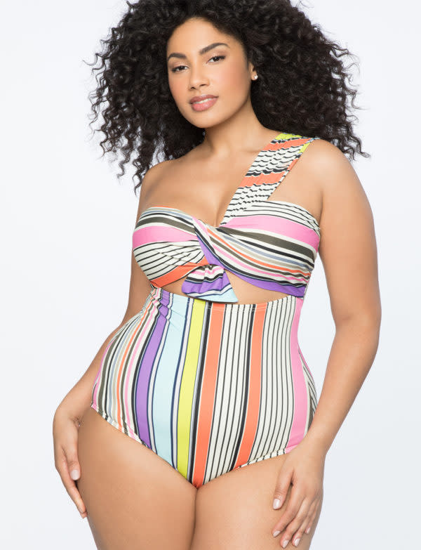 jcpenney plus size bathing suits