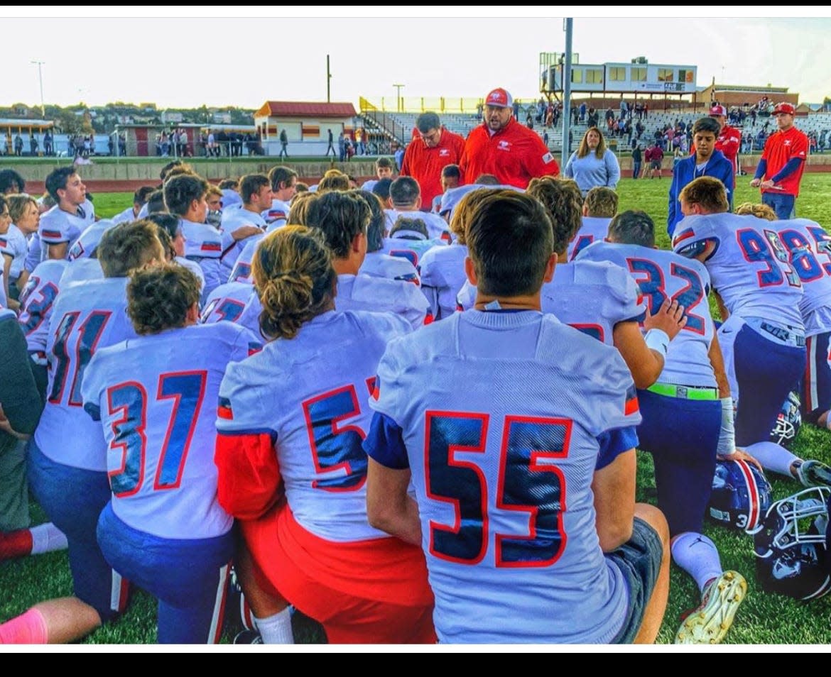 Wayne Alofipo is the second head coach in Crimson Cliffs football program history.