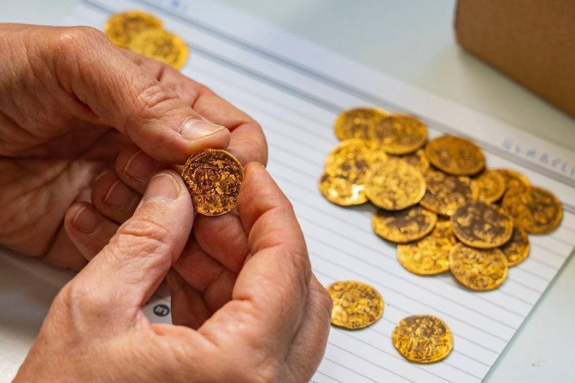 Analysis of the coins revealed when they were minted and who minted them, experts said.