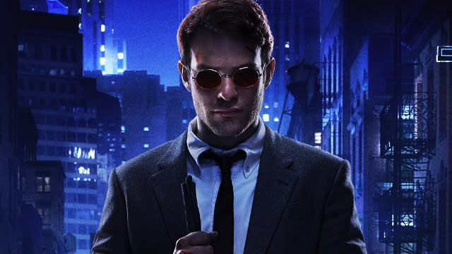 At exactly 12:01a.m. on Friday, April 10, Netflix will (finally!) unveil their latest original series: <em>Marvel’s Daredevil</em>, the first offering in powerhouse partnership that will recreate the formation of <em>The Avengers</em> with New York City's street-level superheroes. Here’s everything you need to know about “The Man Without Fear” before digging into the 13 episodes (because trust us, once you start, you won’t be able to stop until the very end): Marvel Studios <strong> 1. It's Not Another Superhero Origin Story:</strong> At least, not in the traditional Marvel sense. When we meet Matt Murdoch ( <strong>Charlie Cox</strong>), blind lawyer by day and masked vigilante by night, he’s already fighting crime in Hell’s Kitchen. Murdoch doesn’t have the “Daredevil” moniker yet — for the first half of the series, everyone just calls him “The Man in Black” — or his horned suit (more on that shortly), but he’s already realized that he’s not a regular man; he’s something more. We can skip over that discovery. We do see flashbacks to all the stuff you’d expect in Daredevil origin story — the accident that blinded him, his father’s murder — but it’s doled out over many episodes. <strong> NEWS: How Charlie Cox Became Marvel's Most Unconventional Superhero</strong> Marvel Studios <strong> 2. It <em>Is</em> an Origin Story Though:</strong> For other characters. <strong>Rosario Dawson</strong>’s Claire Temple, for one, starts the series as an unassuming E.R. nurse, but you slowly start to see the seeds of her becoming the Night Nurse. (Fun fact: Cox told ETonline that when Marvel was casting the part, they said they were “looking for a Rosario Dawson type.” Nailed it.) Then there’s Wilson Fisk ( <strong>Vincent D'Onofrio</strong>) and how he becomes the villain Kingpin. As is, Fisk is the Marvel cinematic universe’s most complicated, most compelling villain yet, if only for the juxtaposition of his “job” with his budding love story to a gallery owner named Vanessa ( <strong>Ayelet Zurer</strong>). “It’s equally important then when you see Wilson do something horribly violent, that it’s tempered by the incredible tenderness with which he’s fallen in love with Vanessa,” Jeph Loeb, Marvel’s head of television, told us. “You’re watching this love story and at the same time, ‘Oh my god! There’s an eruption of violence that I didn’t know was going to happen!’ and by the way, you’re on Netflix.” Marvel Studios <strong> 3. It’s Not as Dark and Gritty as You Might Think:</strong> It is dark — literally. A lot of the show takes place at night — and gritty in the way bad neighborhoods in NYC are always gritty. But it isn’t dark and gritty for the sake of being dark and gritty. “We wanted to tell a crime drama first and a superhero story second,” Loeb says. “That’s the kind of story you can tell with Daredevil. You can’t just pick up any character and say, ‘Let’s do a crime drama with this character!’ It’s not going to lend itself that way. It’s important that Matt Murdoch is an attorney. It’s important that he is driven by the demons of who his father is and the devil inside him." Plus, there’s so much heart and a healthy dose of humor too. It’s not hard to see how Daredevil could — or, more likely, <em>will</em> — crossover with the big-screen heroes someday. Marvel Studios <strong> 4. There’s Already an Avengers Connection:</strong> The show doesn’t ever try to distance itself from the MCU. It embraces the connection (just look at this shout-out to Iron Man and Thor in the trailer). The series takes place in the wake of the attack on New York from <em>Avengers</em>, and the plot of that movie leads directly into this show. “We knew the Avengers were here to be able to save the universe,” Loeb says. “What the movie division does better than anybody are these awesome, epic roller coaster rides that still have very much the human spirit and just that secret sauce of levity...[But] if you went a few avenues over and a couple blocks down, there is this area of Hell’s Kitchen where there was a completely different kind of story going on.” In the first few episodes, there’s also an Easter egg that connects the show to ABC’s <em>Agents of S.H.I.E.L.D.</em> —Carl Creel, though he only appears nominally in <em>Daredevil</em> — and numerous Daredevil references (make sure you listen to the names mentioned, you’ll want to Google, say, “Mr. Potter”). <strong> NEWS: Check out our nerdy deep-dive to find out who’s who in ‘Daredevil’</strong> Marvel Studios <strong> 5. The Punches Actually Pack a Punch:</strong> This show is VIOLENT. And that’s exactly what Marvel wanted. “We’ve said it from the beginning, it’s TV-MA,” Loeb told us. “To push the line for the sake of pushing the line is not storytelling. It is, how do you tell the best story that you can,” he continued. “Fortunately, if you go back and look at those stories that inspired us, there is great violence in them! There’s nothing you can do about that! When you deal with someone who is as, to pick a word, monstrous as Wilson Fisk is, you can’t sugar coat what you’re going to do.” Without spoiling anything, episode three ends with one of the grossest things we’ve ever seen on TV. Like, you can’t believe they can show it on TV gross. (Though, they probably can’t — that’s why it’s on Netflix!) It only gets more graphic in episode four. We’ll put it this way: It’s the most we’ve ever watched a TV show from between our fingers. Marvel Studios <strong> 6. The Fight Scenes Are As Awe-Inspiring as They Are Cringe-Worthy:</strong> Again, without spoiling too much, there’s a fight scene that happens at the end of episode two that takes place in one hallway. It is one of the coolest, most intense fight sequences we’ve seen in TV <em>or </em>movies. ( <strong>Deborah Ann Woll</strong>, who plays Murdoch’s secretary, Karen Page, said reacting to the fights required no work because they were “so real.”) “I think what [showrunner] <strong>Steven DeKnight</strong> does really wonderfully with his writing is he acknowledges what these action sequences are going to feel like and how they’re going to be shot and what emotions they’re going to evoke,” Cox said. “What he does between those scenes is write really long, quiet conversations between two people in a room,” he continued. “That gives a structure to the show that really emphasizes the action sequences.” Marvel Studios <strong> 7. The Title Sequence:</strong> This is on the list more so we can say “TOLD YOU SO!” later, but the titles in Daredevil are some of the most beautiful, haunting, interesting credits we have ever seen. They perfectly match the tone of the show and are just...so beautiful. We watched the entire titles sequences every episode, we never hit fast forward. <strong> NEWS: 9 reasons you should be excited about Marvel’s Phase 3 movie plans!</strong> Marvel Studios <strong> 8. The (B)Romance Is Alive:</strong> Your new favorite bromance — and we hate that word, so you know we mean it — ill be between Matt and his best friend and law partner, Foggy Nelson ( <strong>Elden Henson</strong>, he of <em>The Mighty Ducks</em> fame!). If you’ve read any of the Daredevil comics, you probably expected that. What you might not expect is the show’s sweetest romance is between Foggy and Karen. Comic book Foggy pines for Karen as well, but it’s unrequited. Onscreen, sparks fly both ways. “He’s a hero, just as much as Matt is,” Deborah explains of what Karen sees in Foggy. “He’s not out there throwing punches, but he cares about the people who being taken advantage of. And that’s what she cares about. I think she sees someone who, despite maybe a comical defense mechanism, who really cares deeply at heart.” As for an eventual love triangle that may pop up with Matt? Henson concedes to Cox, “I think he’ll beat me every time. Marvel Studios <strong> 9. The Women Are Badass:</strong> We already mentioned the soon-to-be Night Nurse, who becomes her own sort of hero as the show goes on. Will she pop up again in <em>A.K.A. Jessica Jones</em> or Luke Cage’s show? Who knows. But we hope so (especially because Claire and Cage dated in the comics, and double especially because we want to watch Rosario Dawson in everything). But secretary and love interest Karen Page is a badass here too! And she’s so much more than those things! “To me, and damsel in distress [archetype] has been thrown around a lot, and to me you’re only a damsel in distress when the only reason you’re in distress is because you’re a damsel,” Deborah weighed in. “It’s because you know the guy. Or because you’re a woman and you’re an easy target,” she continued. “That’s what makes that archetype less modern. What I like about Karen is that although she gets into trouble a lot, she knows she’s going into dangerous situations. And she’s doing it for a very strong reason.” Marvel Studios <strong> 10. And Daredevil Will Eventually Get His Horns:</strong> How did Tony Stark get his Iron Man suit? He’s a billionaire and bought it. How did Captain America get his stars and stripes? The government. Where did Thor’s ensemble come from? Well...uh, he’s a god and that’s just how they dress, we think. This is the first time we see a superhero <em>discover</em> his super suit. And <em>Daredevil</em> has fun with that. In an early episode, when Murdoch fights crime in a black t-shirt and mask, Claire tells him, "Your outfit sucks." To which he responds, "It's a work in progress." As much fun as it would have been to wait and be surprised by the final suit when it arrives in the show, a leak forced Marvel’s hand and they released this look at the Daredevil suit: The real journey to becoming a hero starts here. #Daredevil #Spoiler https://t.co/sjSEgpEn2Z— Daredevil (@Daredevil) April 9, 2015 At least it looks awesome. Now we can’t wait to see <em>more</em> of it. While you wait for <em>Daredevil</em>, go behind the scenes on <em>Avengers: Age of Ultron</em>: