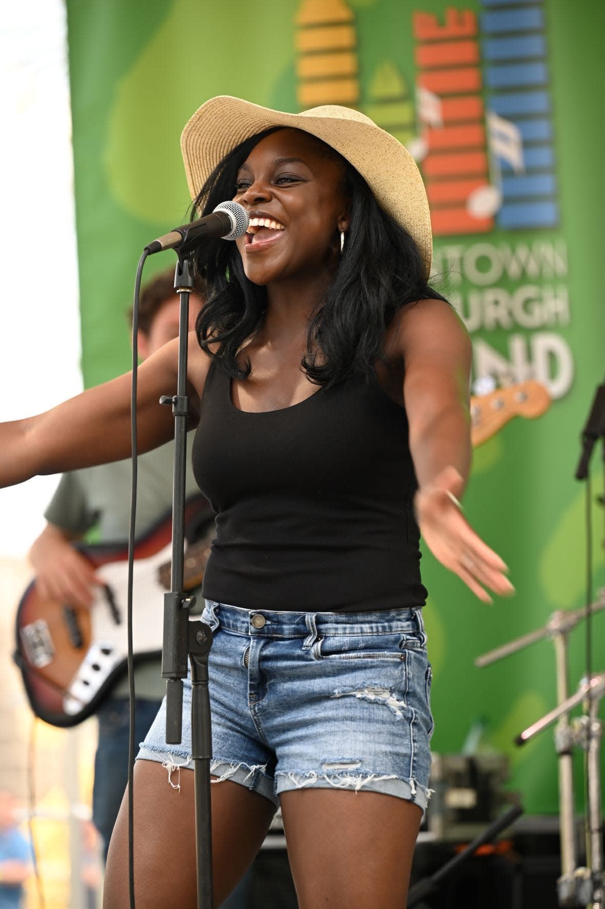 Chantal Joseph performs at the Monaca Community Days