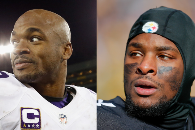 Le'Veon Bell Knocked Out Adrian Peterson In Their Boxing Match