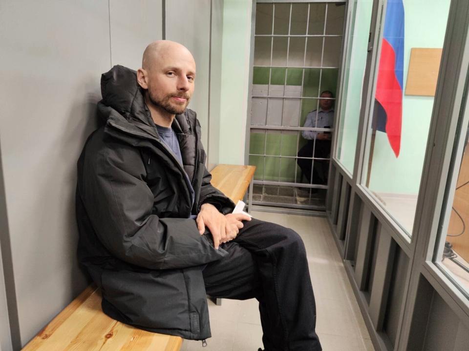 Russian journalist Sergey Karelin (AP)