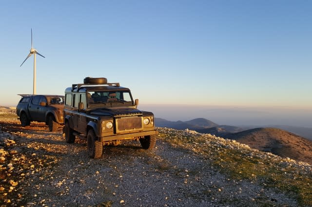 Kefalonia sunset Jeep safari