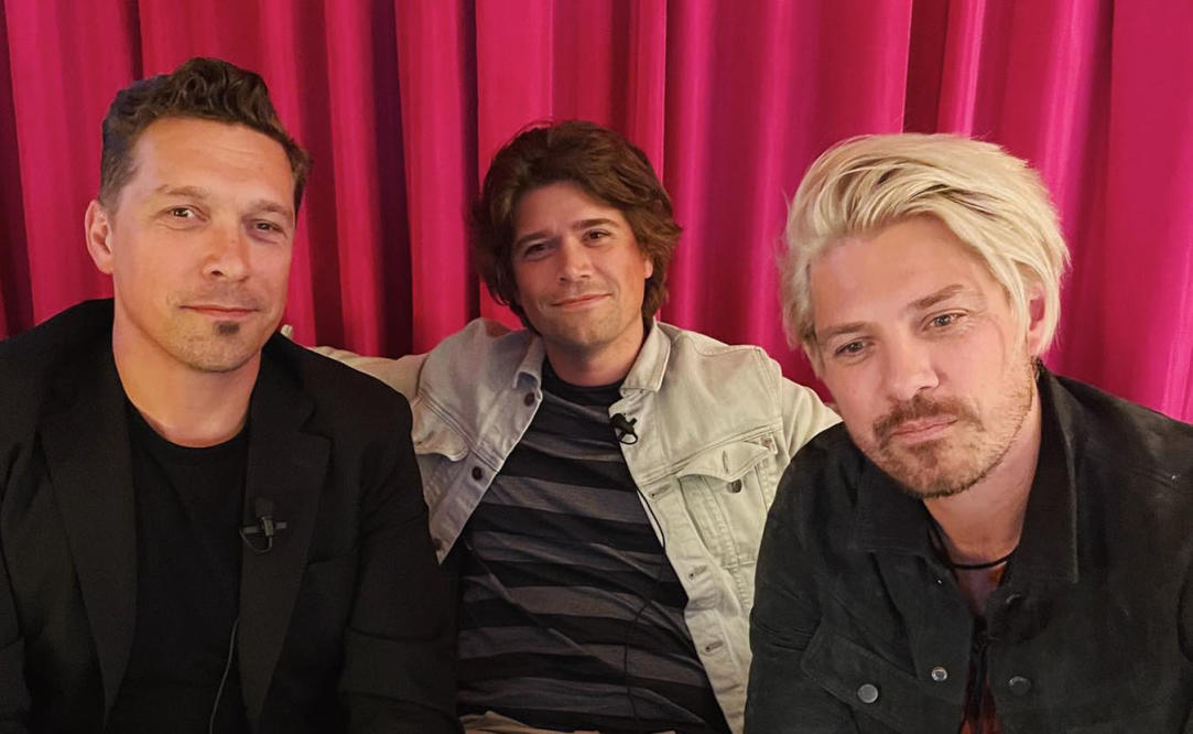 Nineties pop band Hanson look unrecognisable as dashing grown-up stars