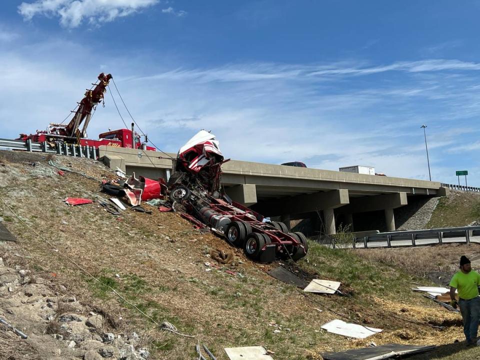 A tractor-trailer crash on Bluegrass Parkway in Kentucky left three horses dead and four more horses injured on March 25, 2024. Officials were on-scene for approximately 10 hours.