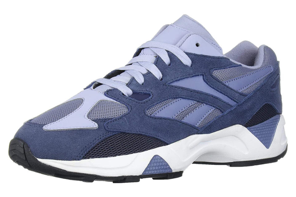 reebok, chunky sneakers, blue