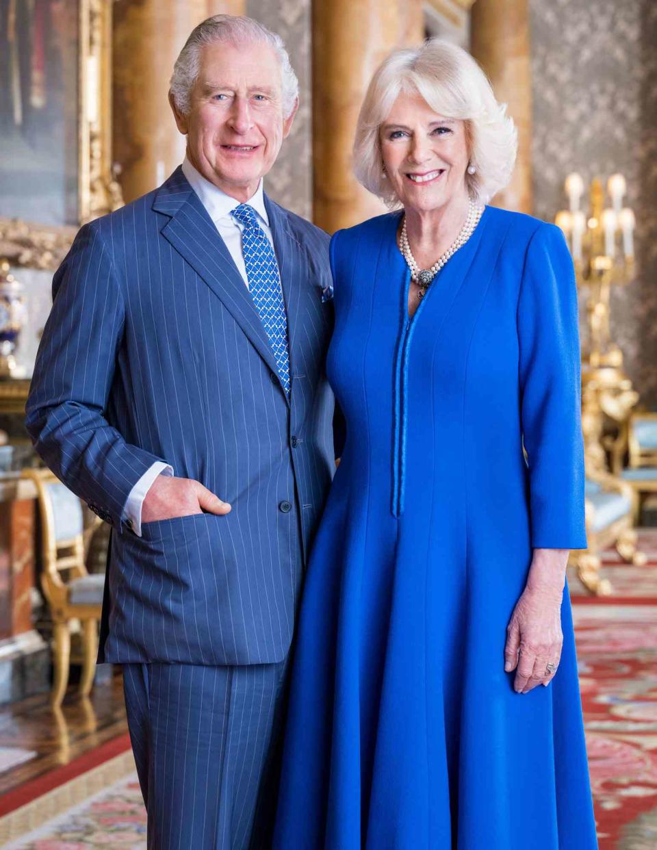 Hugo Burnand / Buckingham Palace King Charles and Queen Camilla