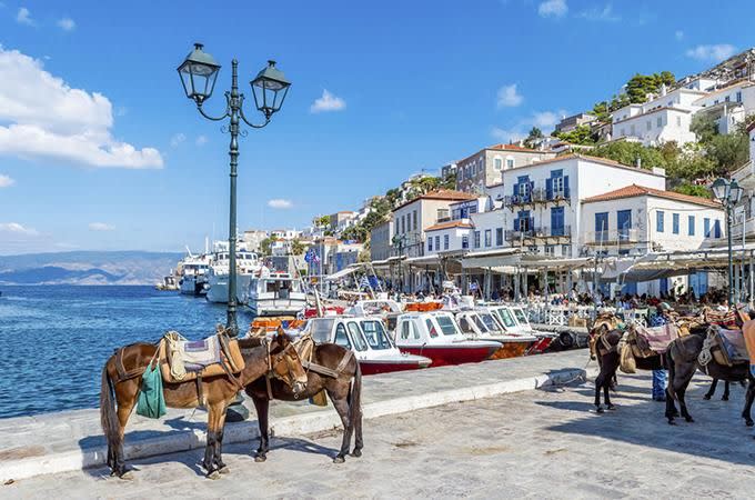 You can get to Greece by boat. Photo: iStock