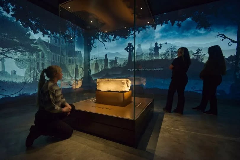 The Stone of Destiny display at the new Perth Museum -Credit:© Culture Perth & Kinross/Rob McDougall
