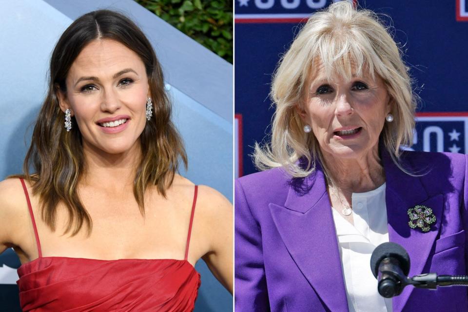 jennifer garner, jill biden