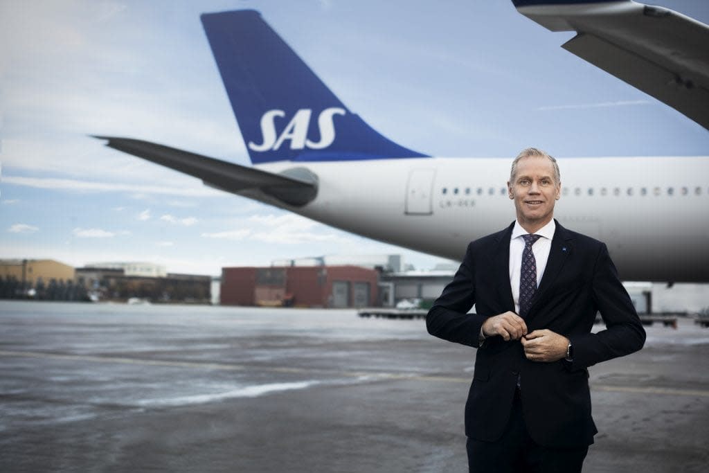 SAS CEO Frets About Coronavirus Crisis Stretching Into Airline’s Peak Summer Months