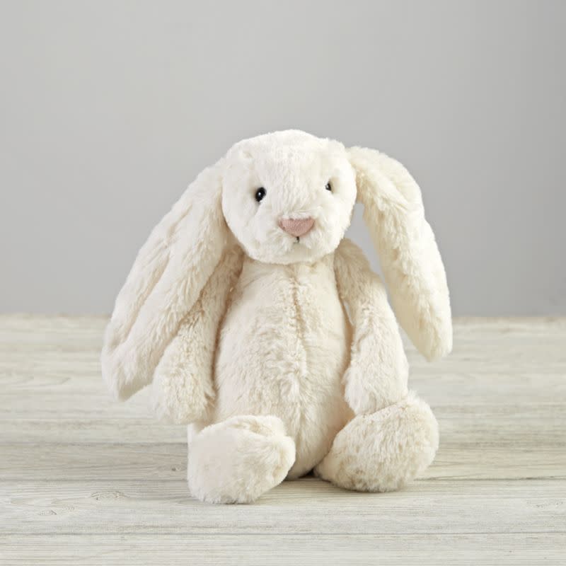 18) White Bunny Stuffed Animal