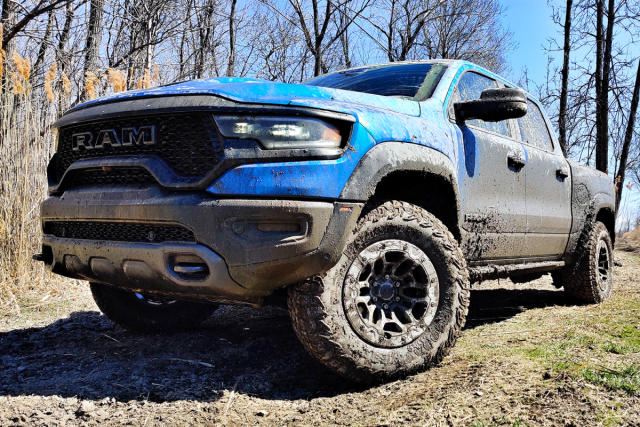 First Drive: The Ram 1500 TRX Is Detroit's Mightiest Off-Road Pickup