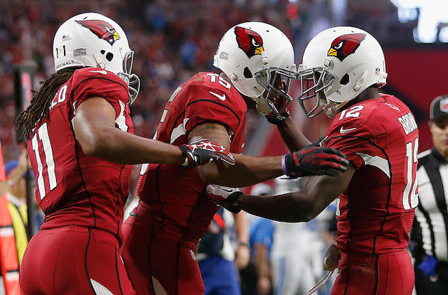 Tightly packed in the ranks, Arizona WRs are a tough nut to crack. (Getty)