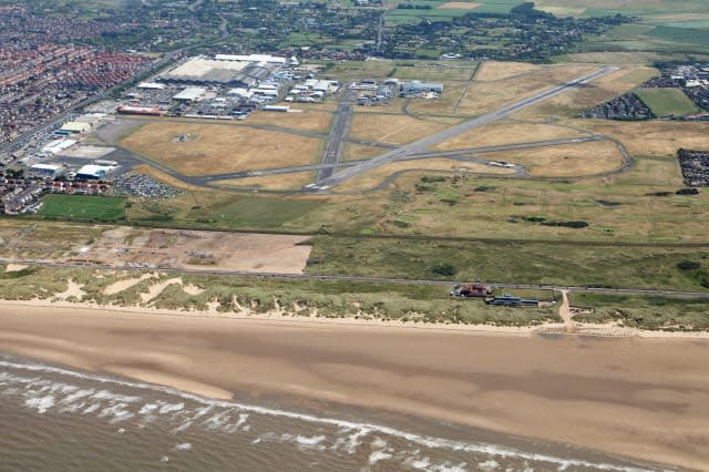 Missing pilot's plane found off Blackpool coastline