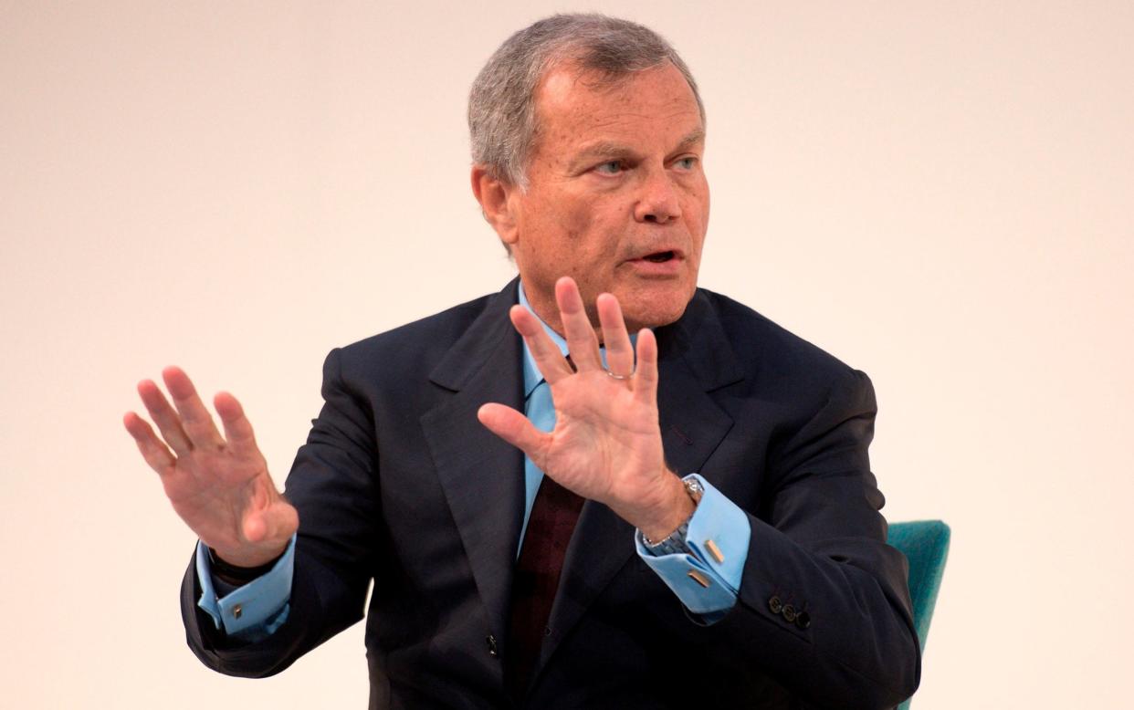 Sir Martin Sorrell said he was sad to leave the company - AFP