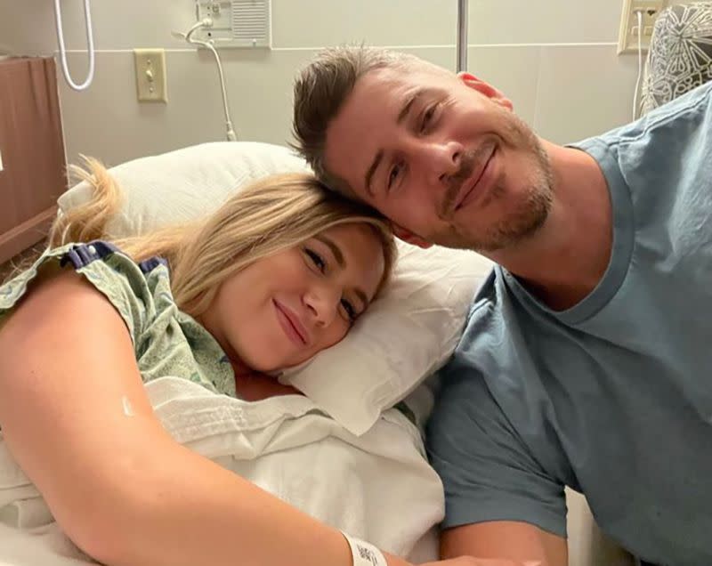 <p>The <i>Bachelor</i> alums are now a family of five! The couple, who wed in January 2019 after they met on Arie's season of <i>The Bachelor</i>, <a href="https://people.com/parents/lauren-burnham-luyendyk-arie-luyendyk-jr-welcome-twins/" rel="nofollow noopener" target="_blank" data-ylk="slk:welcomed twins;elm:context_link;itc:0;sec:content-canvas" class="link ">welcomed twins</a>, they announced on June 12. The newborns join 2-year-old big sister <a href="https://people.com/parents/arie-luyendyk-jr-survived-first-night-home-new-dad/" rel="nofollow noopener" target="_blank" data-ylk="slk:Alessi;elm:context_link;itc:0;sec:content-canvas" class="link ">Alessi</a>.</p> <p>"@luyendyktwins are here!" the proud dad wrote on his Instagram Story. "Momma and babies are doing great and everything went smoothly."</p> <p>"Spending time cherishing these moments, thank you for all the support," he added.</p> <p>The pair have yet to publicly share any photos or further details on the arrival of their newborns, but they did share a photo of themselves from the hospital ahead of Lauren's delivery. </p>