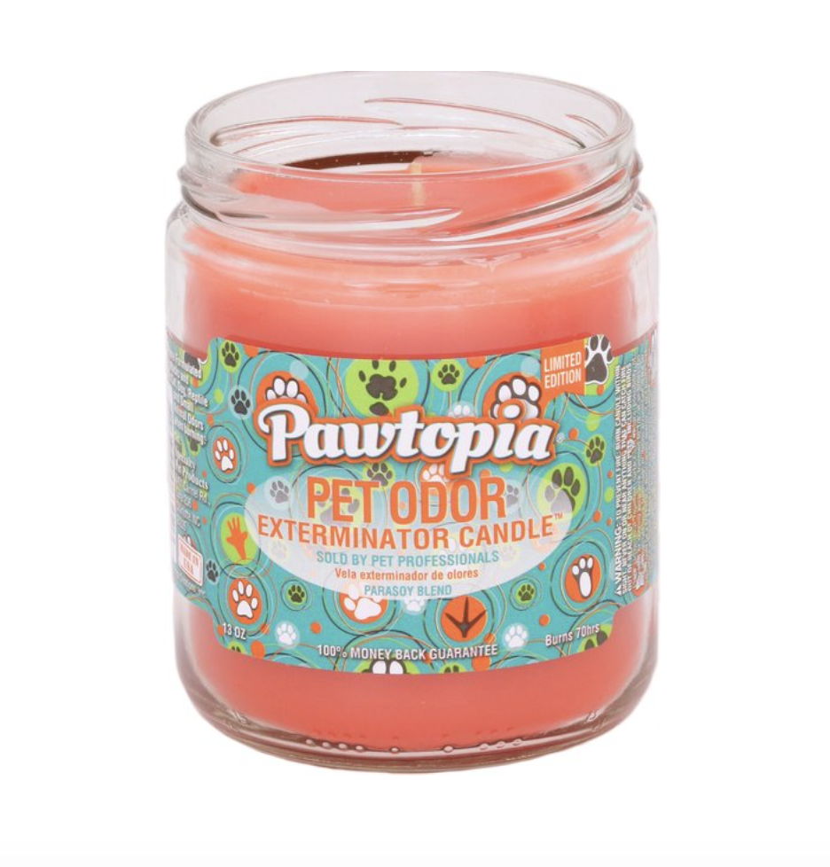 50) Pawtopia Deodorizing Candle