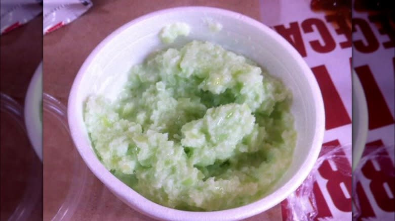 Canadian green coleslaw from KFC