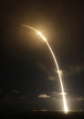 <b>Byebye Falcon 9 </b> <br> <br> Die US-amerikanische Trägerrakete Falcon 9 startete am 22. Mai 2012 mit einer Dragon-Raumkapsel zur ISS. (Bild: dapd)