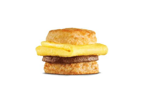 Hardee's Sausage and egg Biscuit