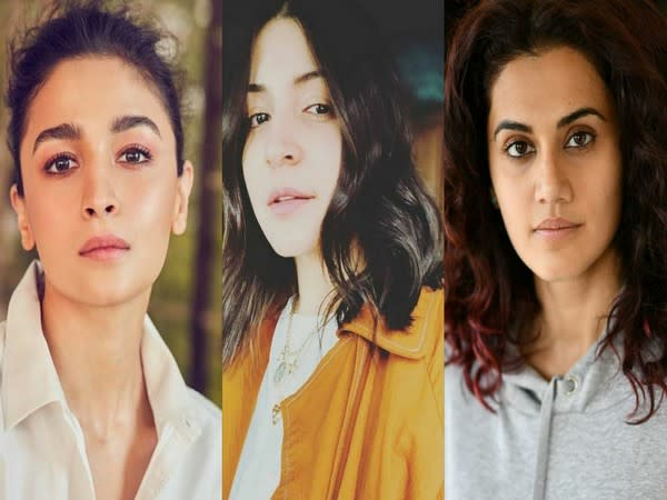 Alia Bhatt, Anushka Sharma, Taapsee Pannu (Image source: Instagram)