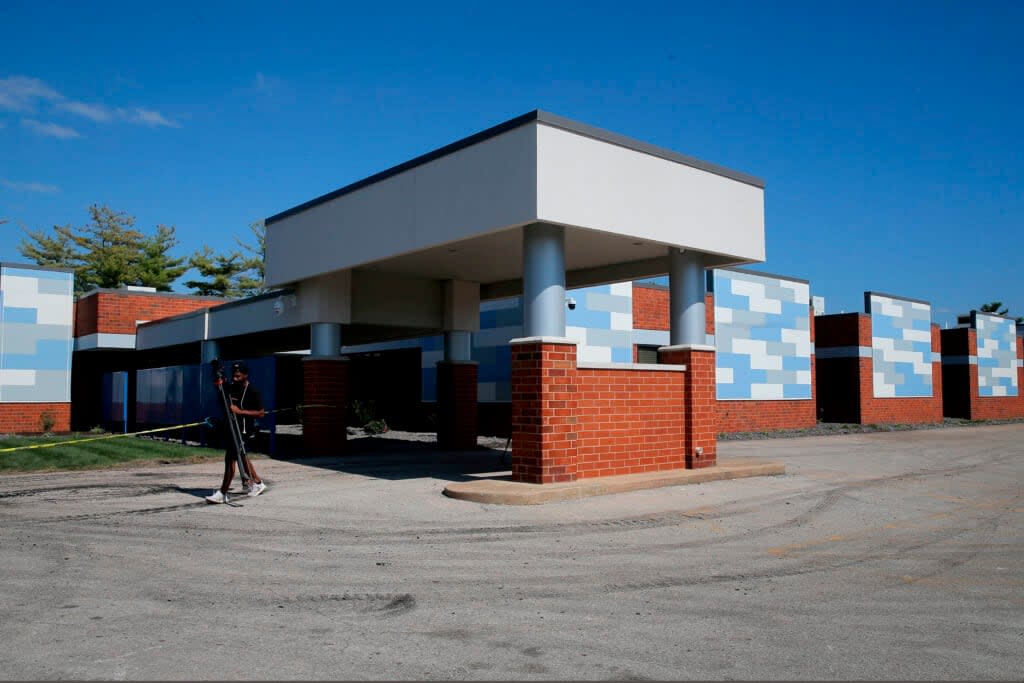 The exterior of the new Planned Parenthood facility is seen in Fairview Heights, Ill., on Oct. 2, 2019. (Christian Gooden/St. Louis Post-Dispatch via AP, File)