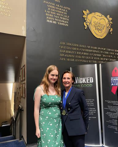 <p>Mae Roth Instagram</p> Laurie Metcalf takes a picture with her daughter Mae Roth.