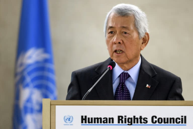 Perfecto Yasay says the Philippines will "destroy criminals"